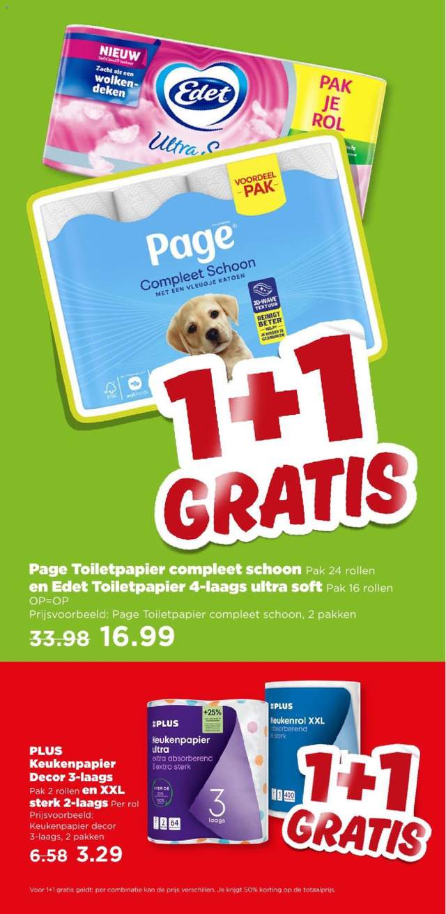Nieuwe Plus folder vanaf 08-07
