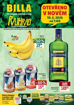 Náhled nabídky: Billa Billa leták - Rajhrad platný od 10.06.2026