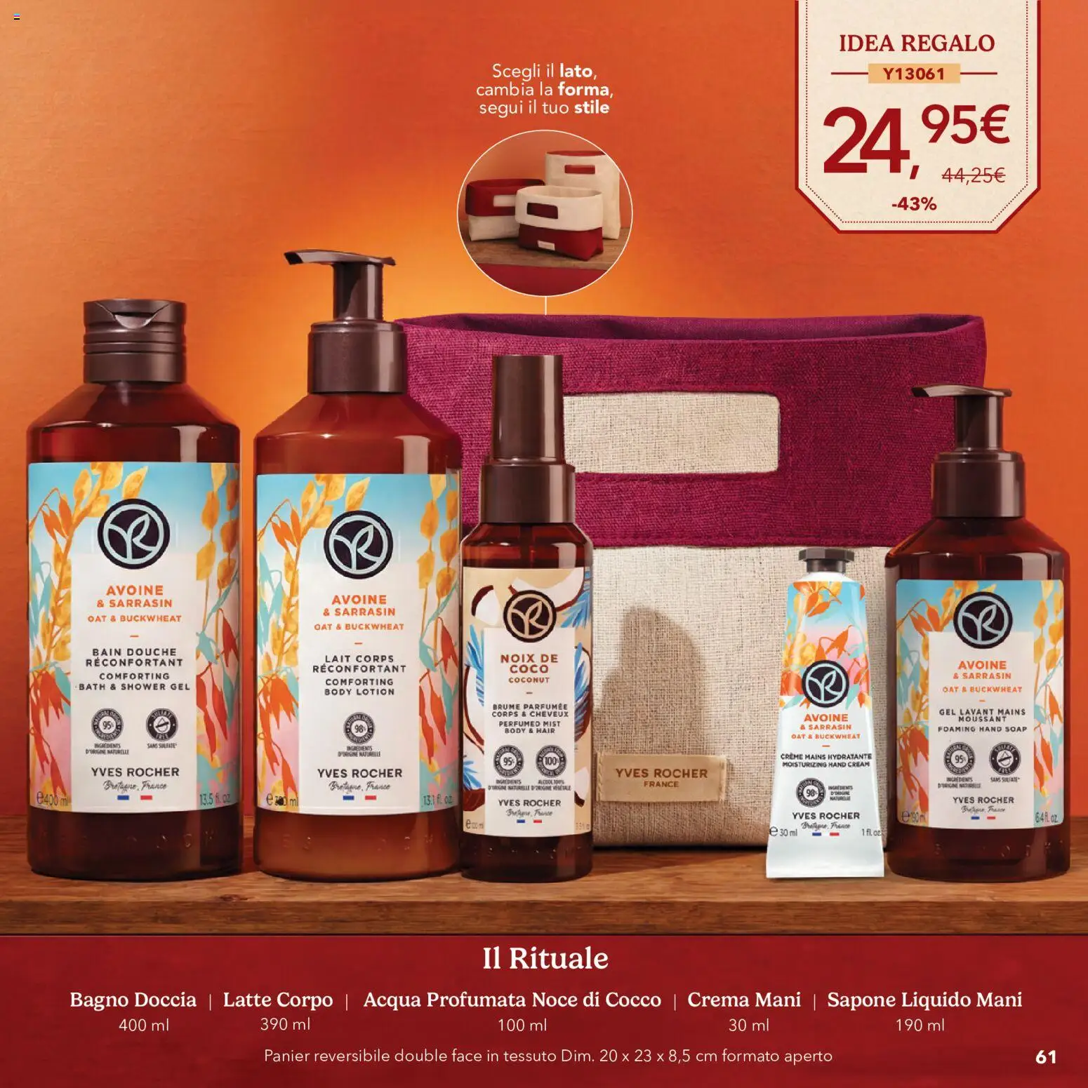 Anteprima dell'opuscolo Yves Rocher catalogo L'atelier Dei Desideri dal negozio Yves Rocher valido da 20/10/2026 - Acqua, Crema, Bagno, Latte, Doccia, Cocco, Sapone, Noce di cocco