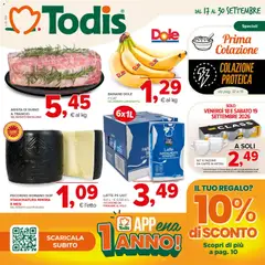 Anteprima dell'opuscolo Todis volantino dal negozio Todis valido da 17/09/2026