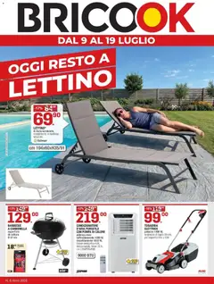 Anteprima dell'opuscolo Oggi resto a lettino dal negozio Brico OK valido da 09/07/2026