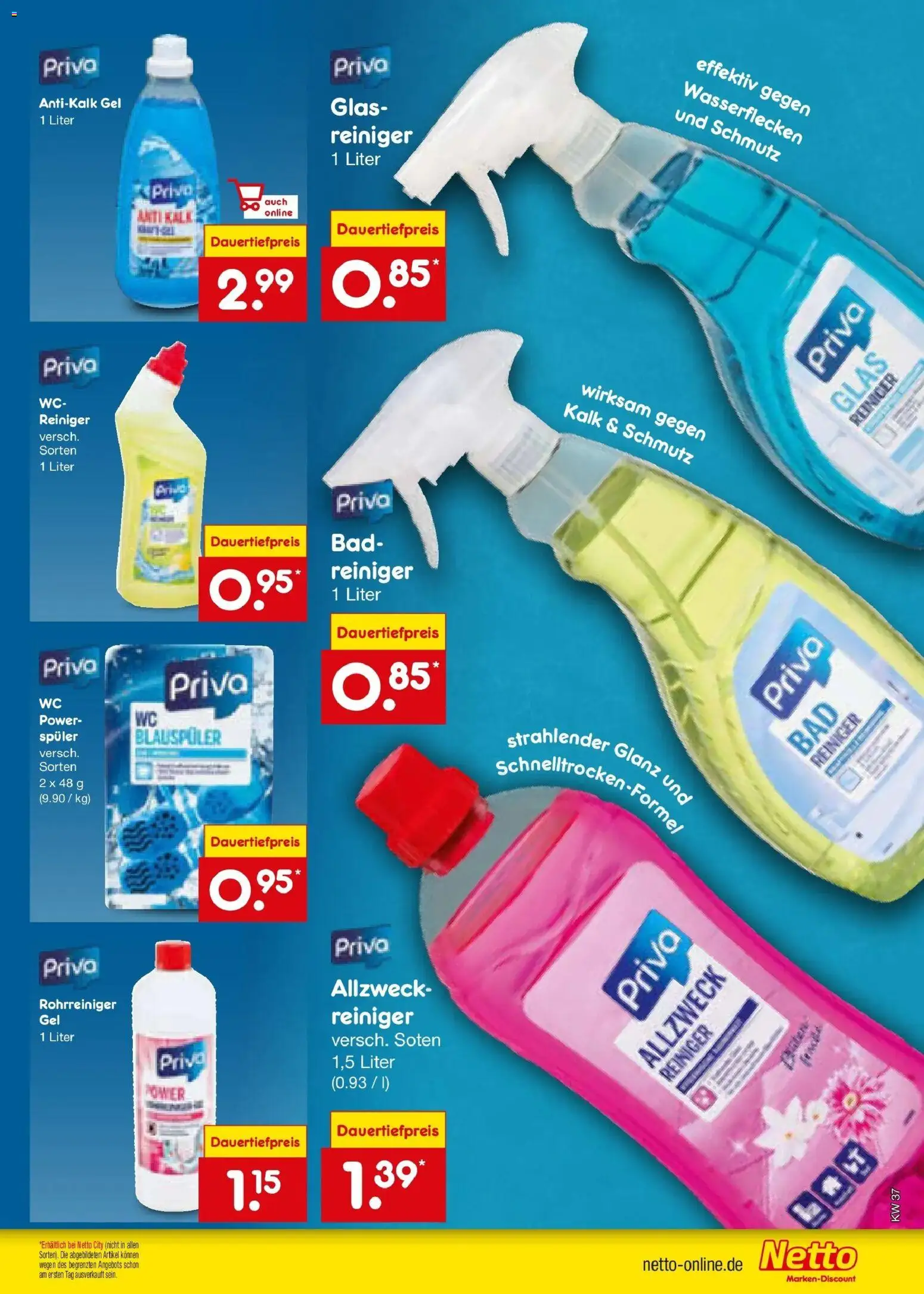 Vorschau von dem Prospekt des Geschäftes Netto Marken-Discount, gültig ab dem 07.09.2026 - Bad, Kalk