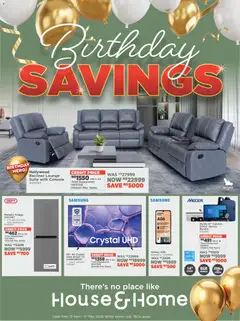 Preview of House and Home flyer valid from 13/04/2026