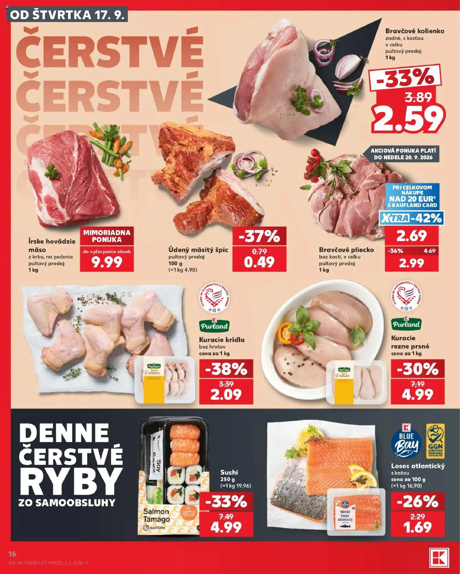 Náhľad Kaufland letáku platného od 17.09.2026