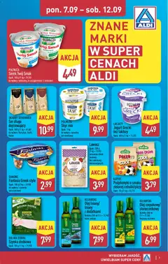 Pogląd gazetki "Aldi gazetka - Festiwal marek" ze sklepu Aldi ważnej od 07.09.2026