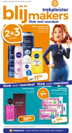 Voorbeeld van Trekpleister folder van winkel Trekpleister geldig vanaf 09-06-2026