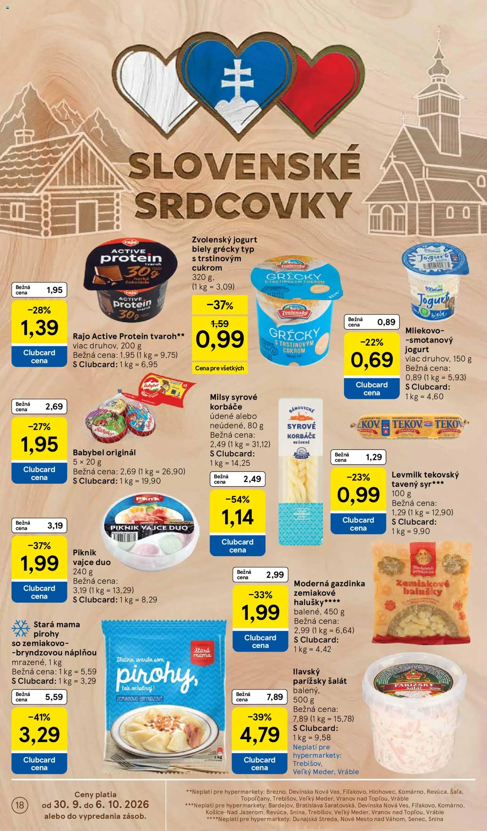 Náhľad Tesco letáku platného od 30.09.2026