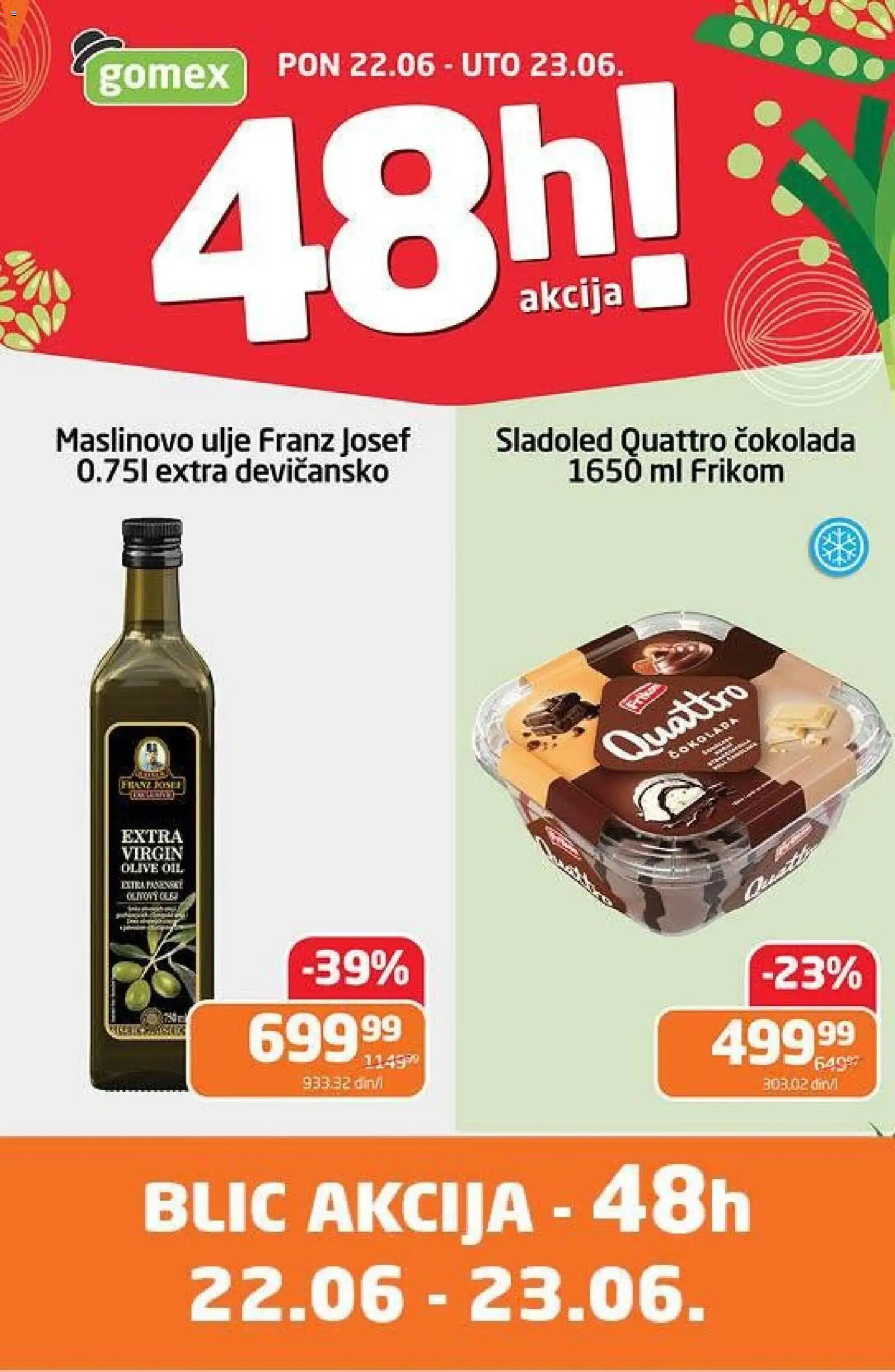 Pregled Gomex kataloga - važi od 22.06.2026