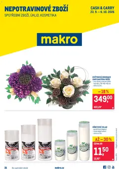 Náhled nabídky: Makro Makro leták - Nepotravinové zboží platný od 23.09.2026