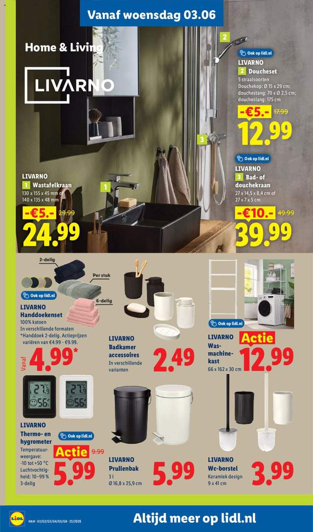 Nieuwe Lidl folder vanaf 01-06