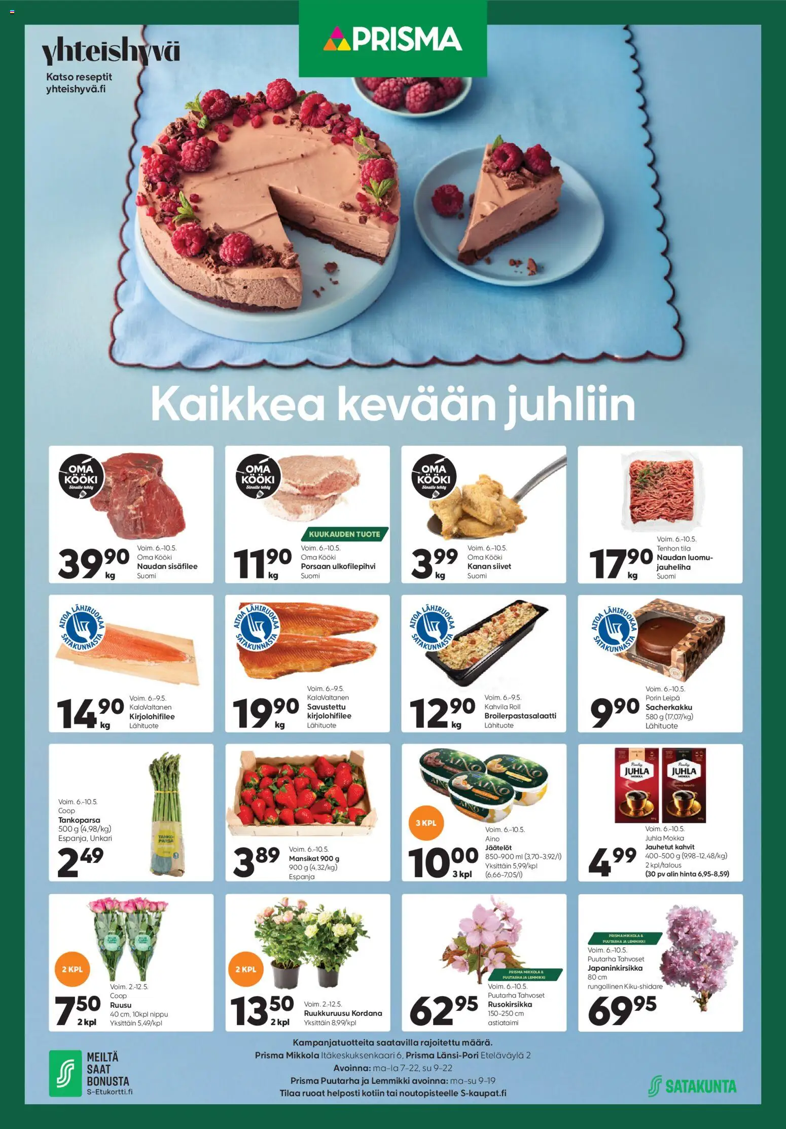 Kaupan Prisma Prisma tarjoukset esikatselu, voimassa 06/05/2026