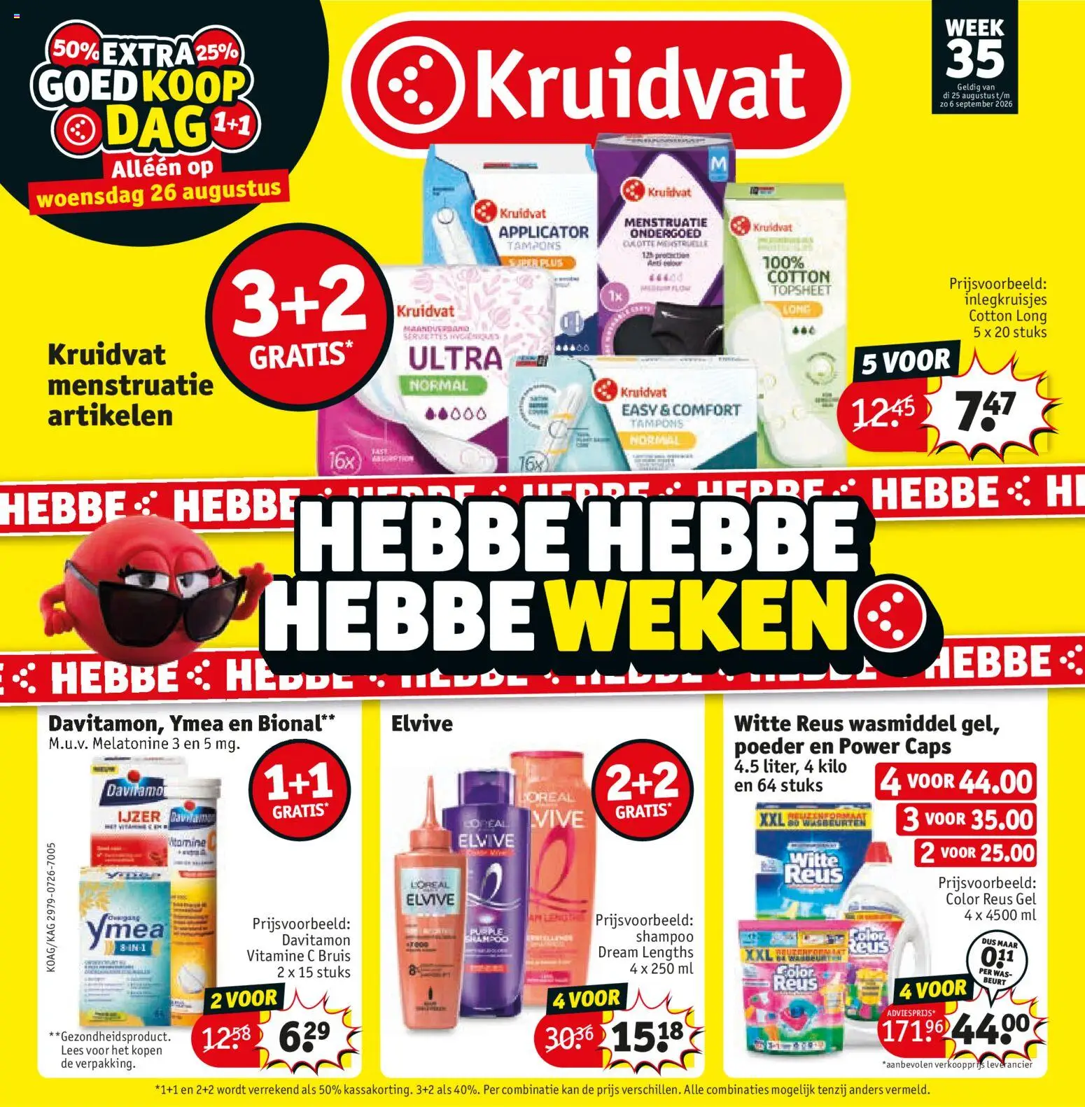 Voorbeeld van Kruidvat folder van winkel Kruidvat geldig vanaf 24-08-2026