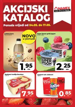 Pregled letka Namex katalog trgovine Namex vrijedi od 04.05.2026