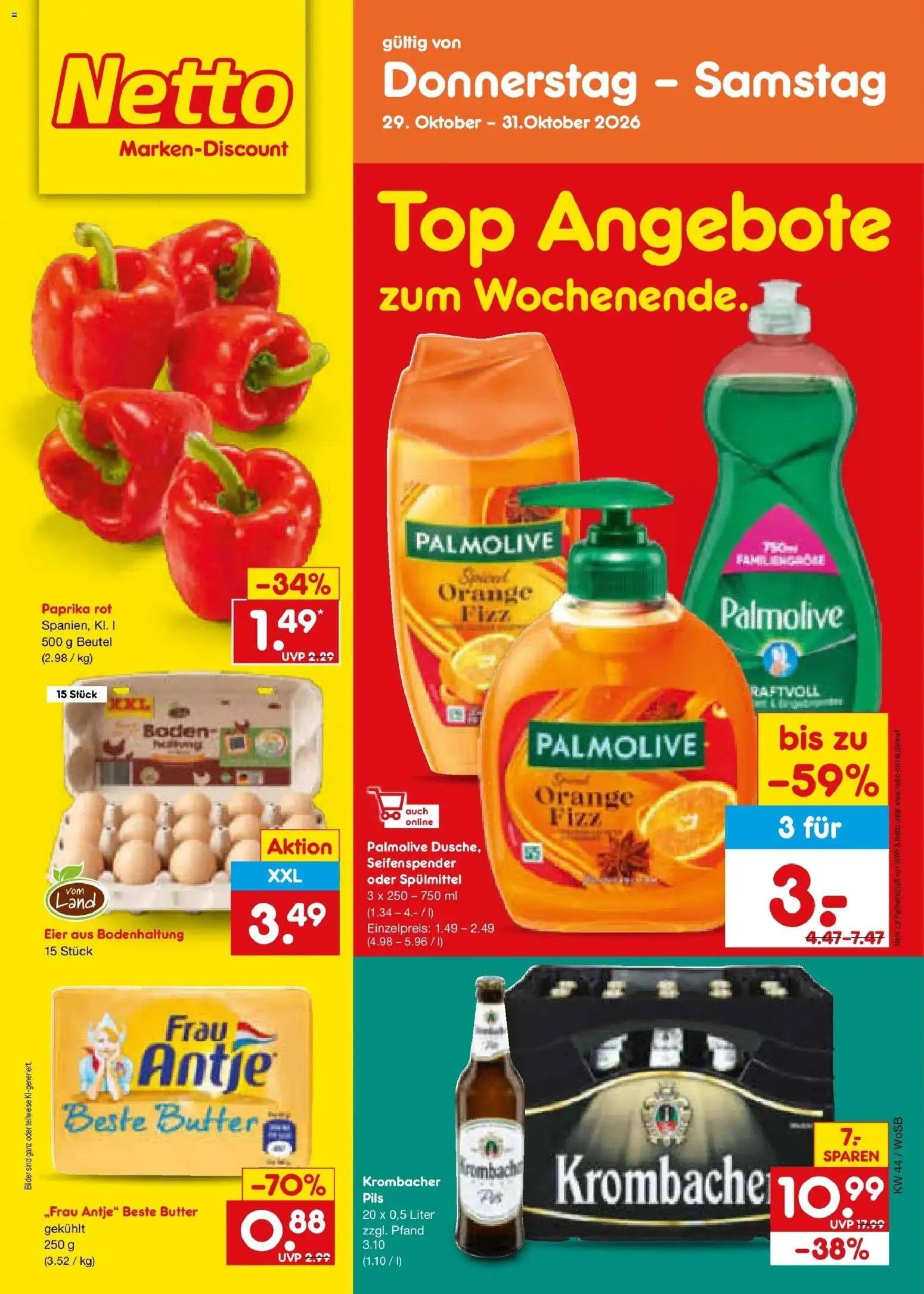 Vorschau von dem Prospekt des Geschäftes Netto Marken-Discount, gültig ab dem 26.10.2026