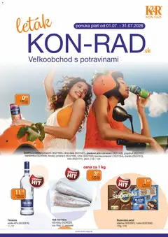 Náhľad KON - RAD letáku platného od 01.07.2026