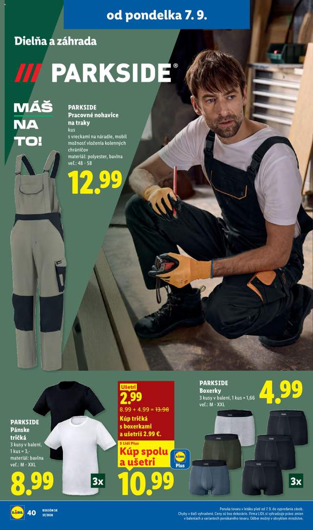 Nový Lidl leták od 07.09.