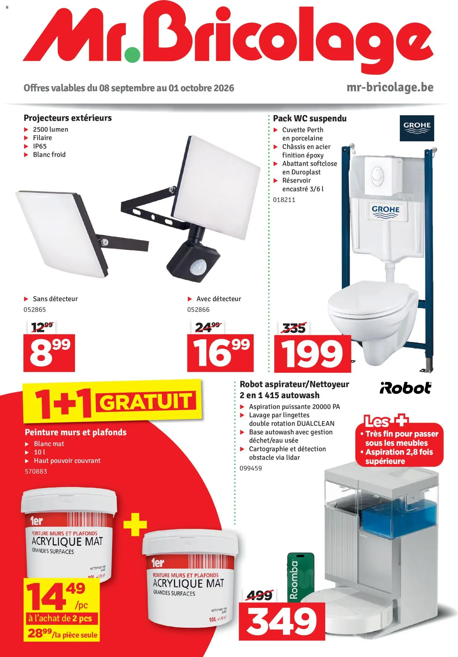 Voorbeeld van Mr Bricolage Folder / Publicité van winkel Mr Bricolage geldig vanaf 08/09/2026