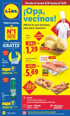 Vista previa del folleto de la tienda Lidl válido desde el 08/06/2026 