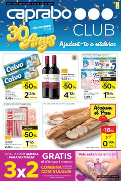 Vista previa del folleto de la tienda Caprabo válido desde el 30/04/2026 
