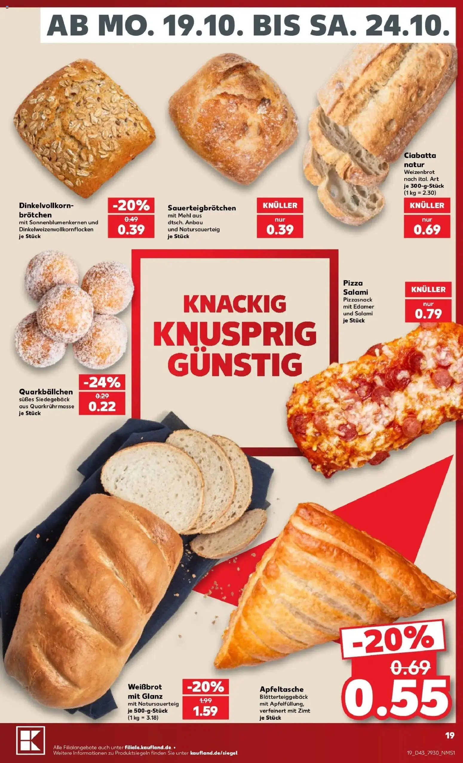 Vorschau von dem Prospekt des Geschäftes Kaufland, gültig ab dem 19.10.2026