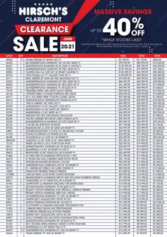 Preview of Hirsch's flyer valid from 20/06/2026