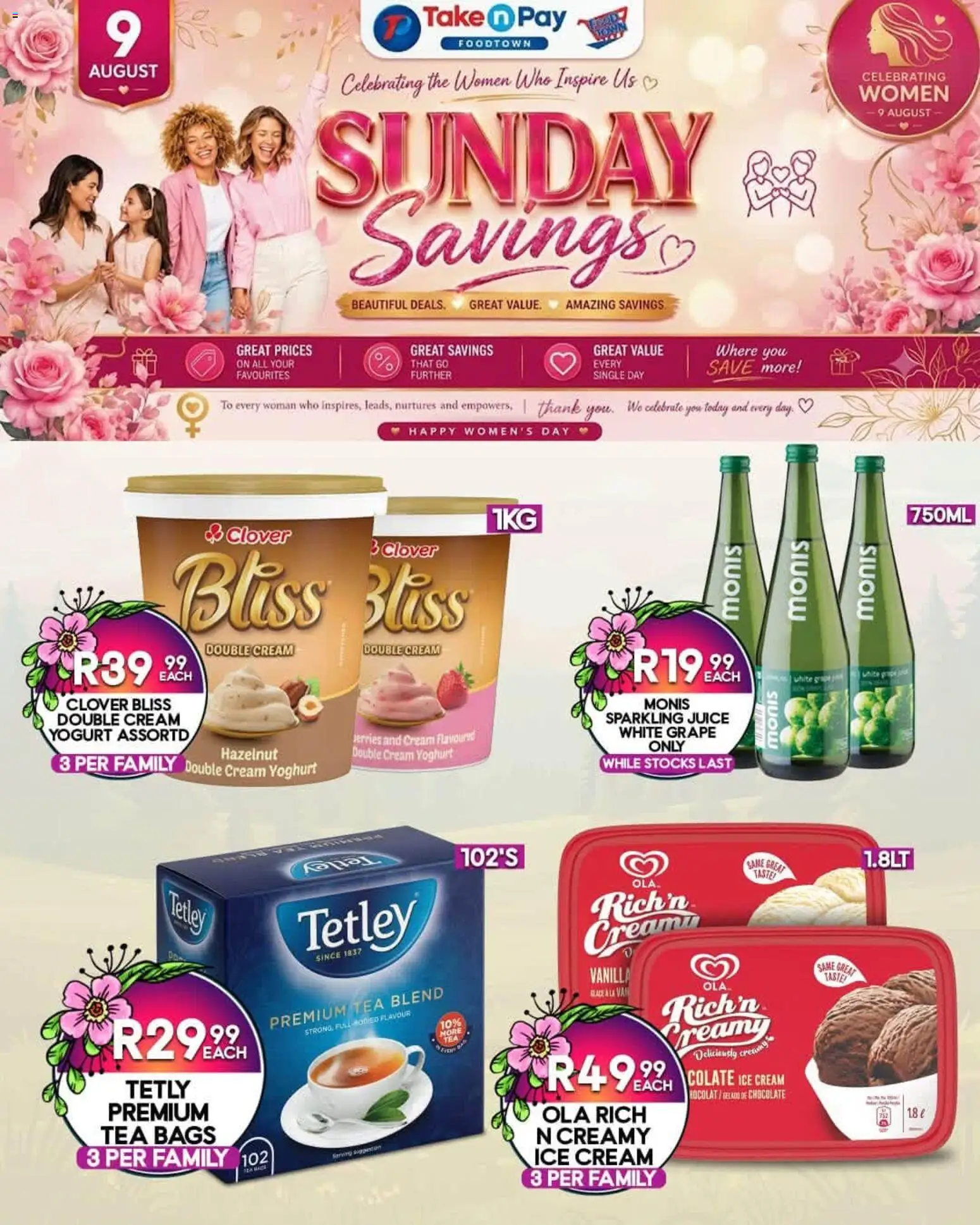 Preview of Take n Pay flyer valid from 09/08/2026