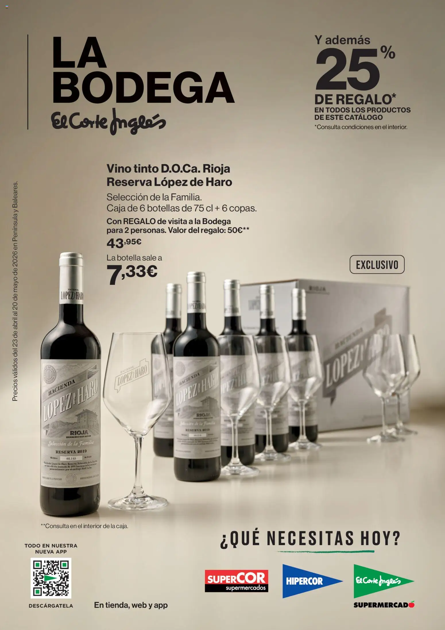 Vista previa del folleto de la tienda Supercor válido desde el 23/04/2026 