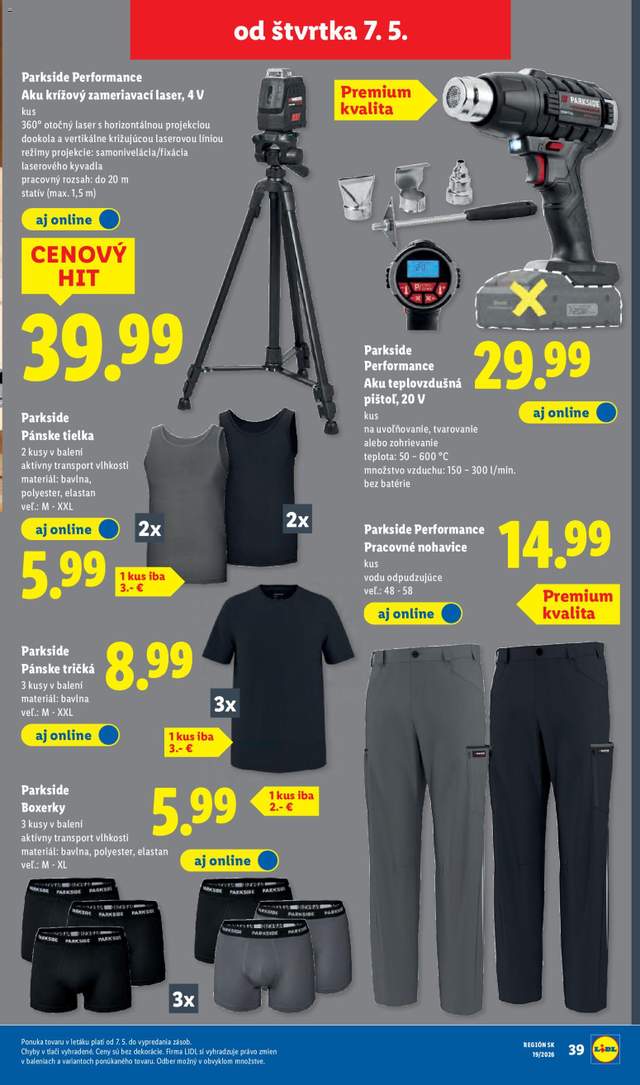 Nový Lidl leták od 04.05.