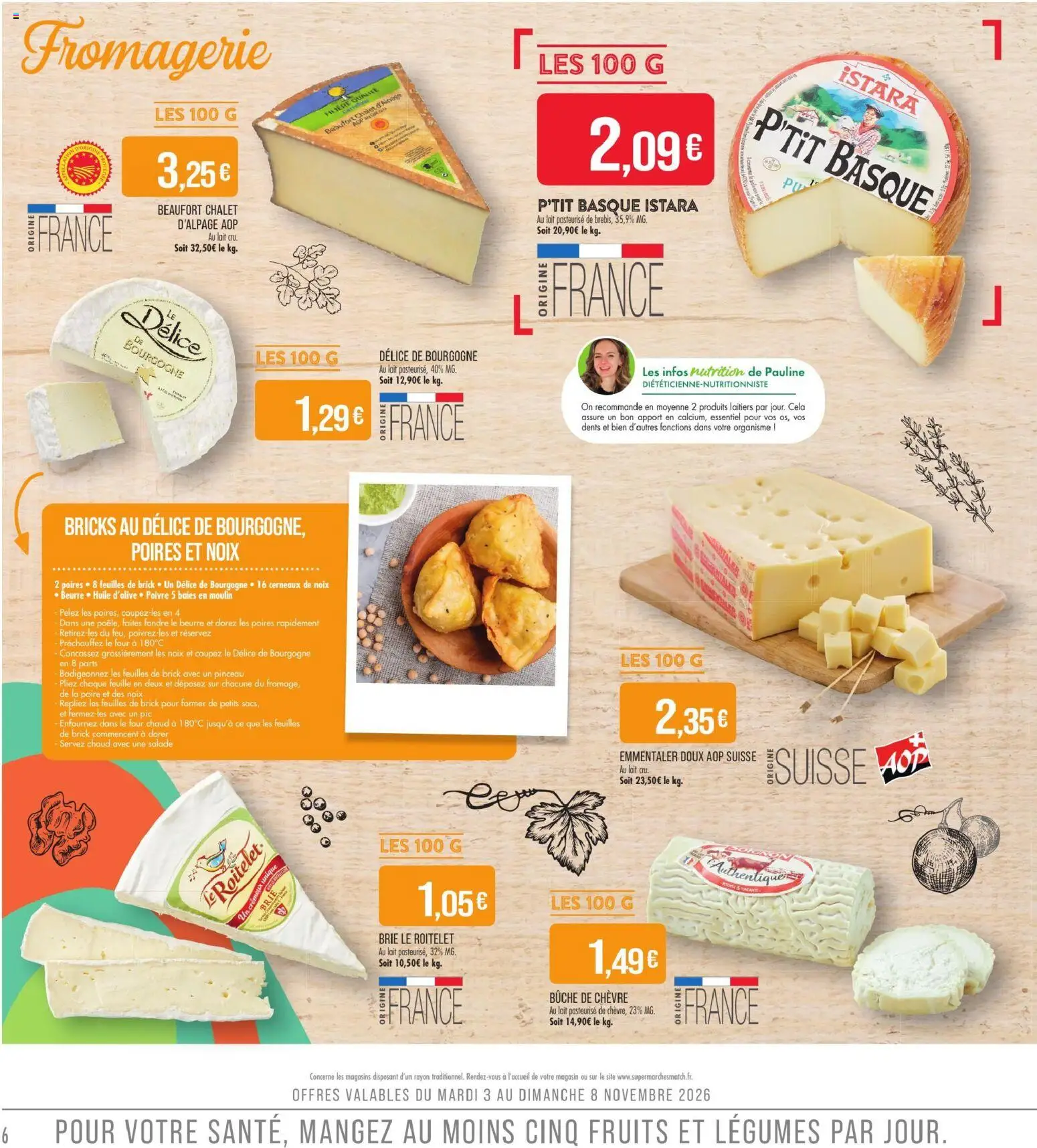 Prévisualisation de Match Supermarché catalogue du magasin Match Supermarché formulaire valide 03/11/2026