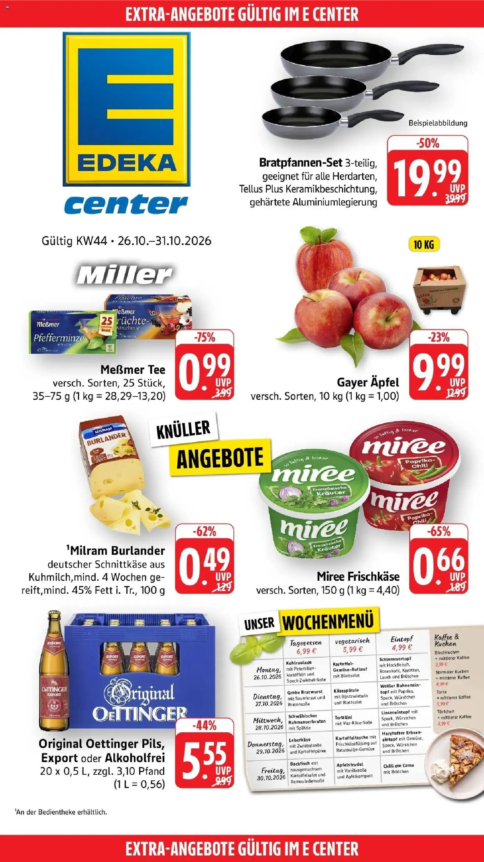 Vorschau von dem Prospekt des Geschäftes Edeka, gültig ab dem 26.10.2026
