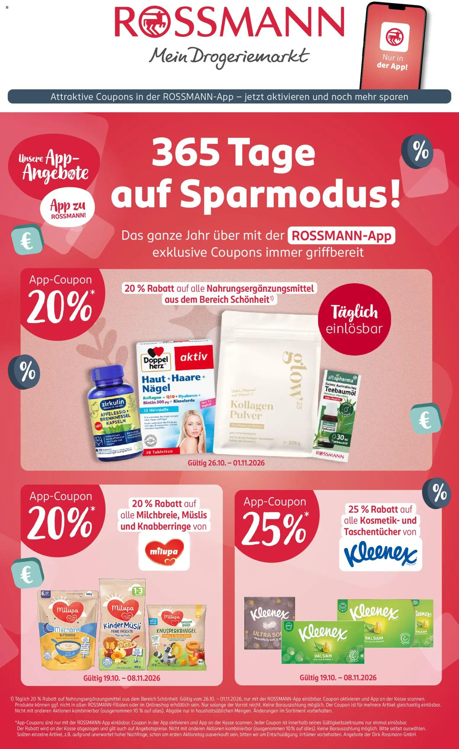 Vorschau von dem Prospekt des Geschäftes Rossmann, gültig ab dem 26.10.2026