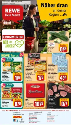 Vorschau von dem Prospekt des Geschäftes Rewe, gültig ab dem 27.07.2026