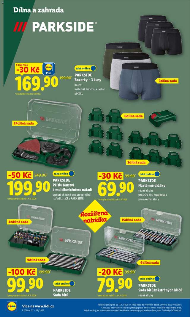 Nový Lidl leták od 17.09.