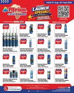 Preview of Africa Cash & Carry flyer valid from 21/08/2026