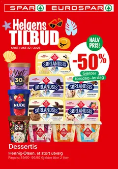 Forhåndsvis Spar Helgens Tilbud fra butikk Spar gyldig fra 06/08/2026