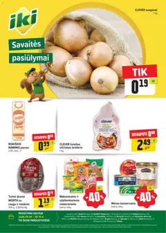 IKI parduotuvės leidinio IKI leidinys - Specialūs pasiūlymai IKI parduotuvės klientams galiojančio nuo 2026.05.04 peržiūra