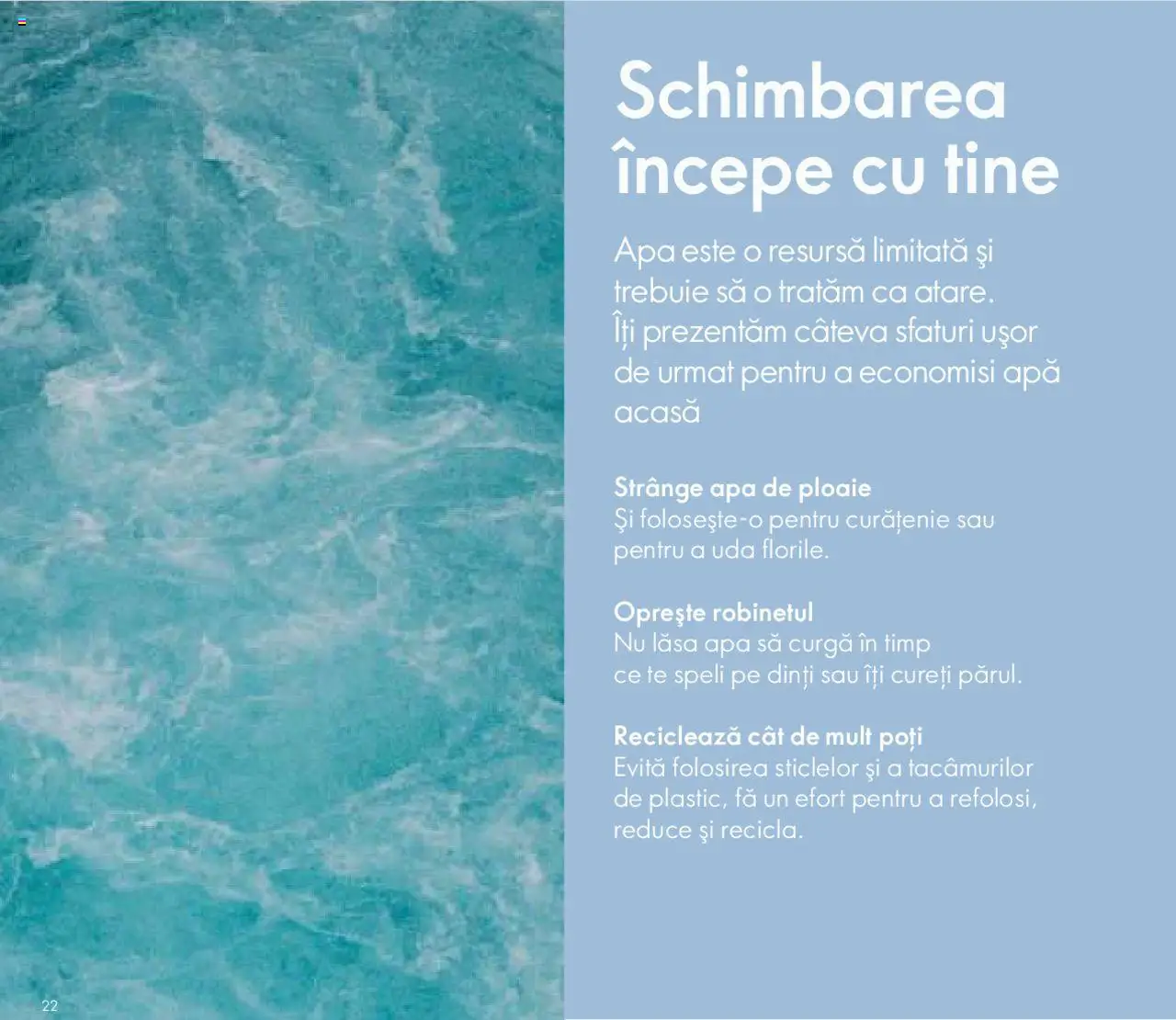 Previzualizarea de cataloage: Oriflame Catalog - Broșură Sustenabilitate valabil de la 25.10.2020