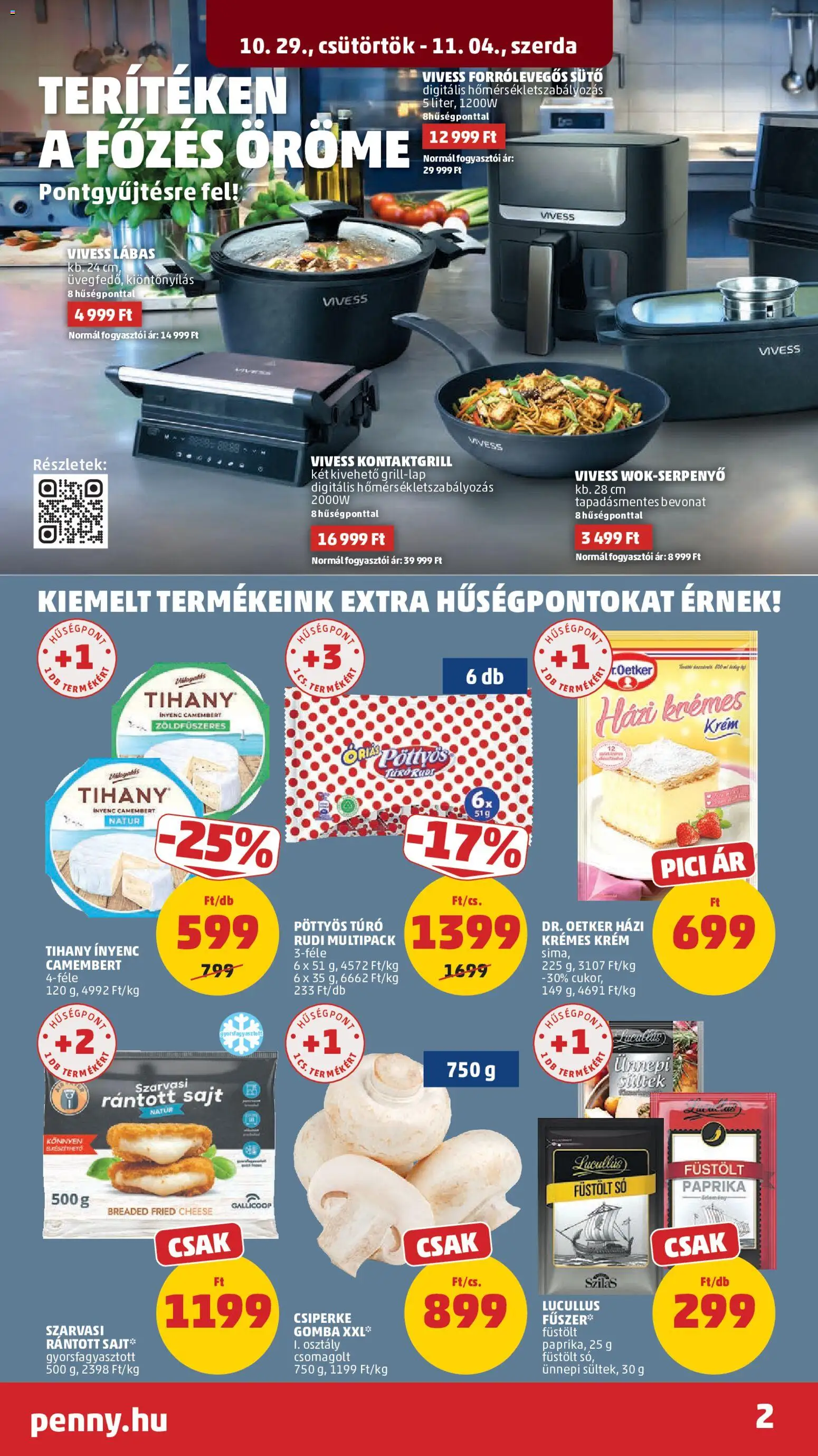 PENNY - PENNY akciós újság megtekintése, amely érvényes 2026.10.29.-től