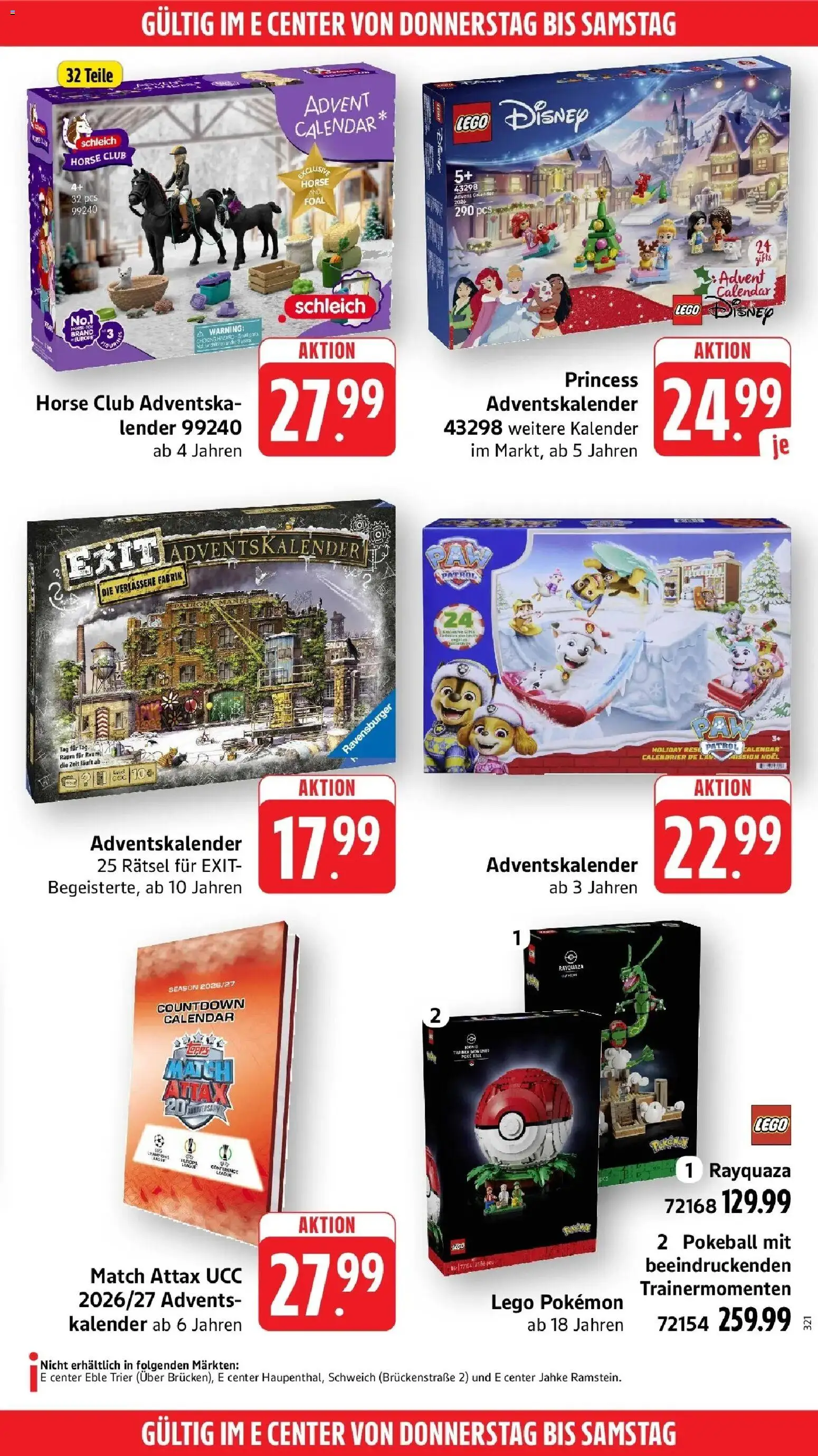 Vorschau von dem Prospekt des Geschäftes Edeka, gültig ab dem 19.10.2026