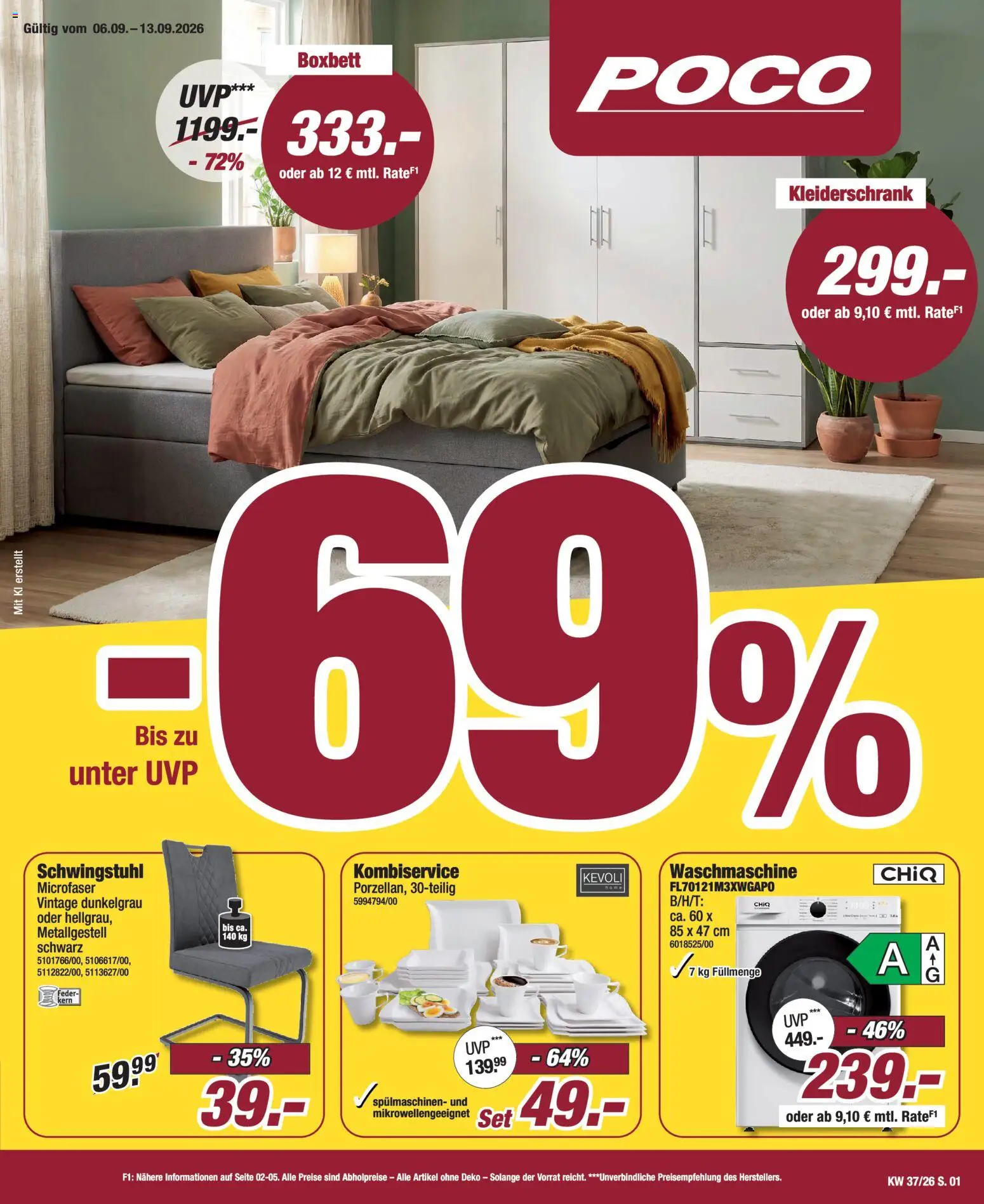 Vorschau von dem Prospekt des Geschäftes Poco, gültig ab dem 06.09.2026