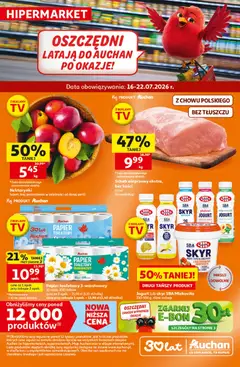 Pogląd gazetki "Auchan gazetka - 30 Lat Hipermarket" ze sklepu Auchan ważnej od 16.07.2026