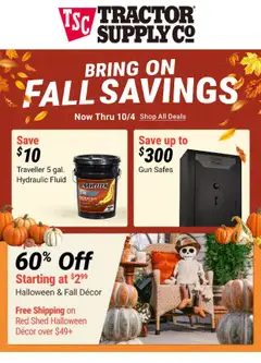 Preview of Tractor Supply weekly ads valid from 09/28/2026