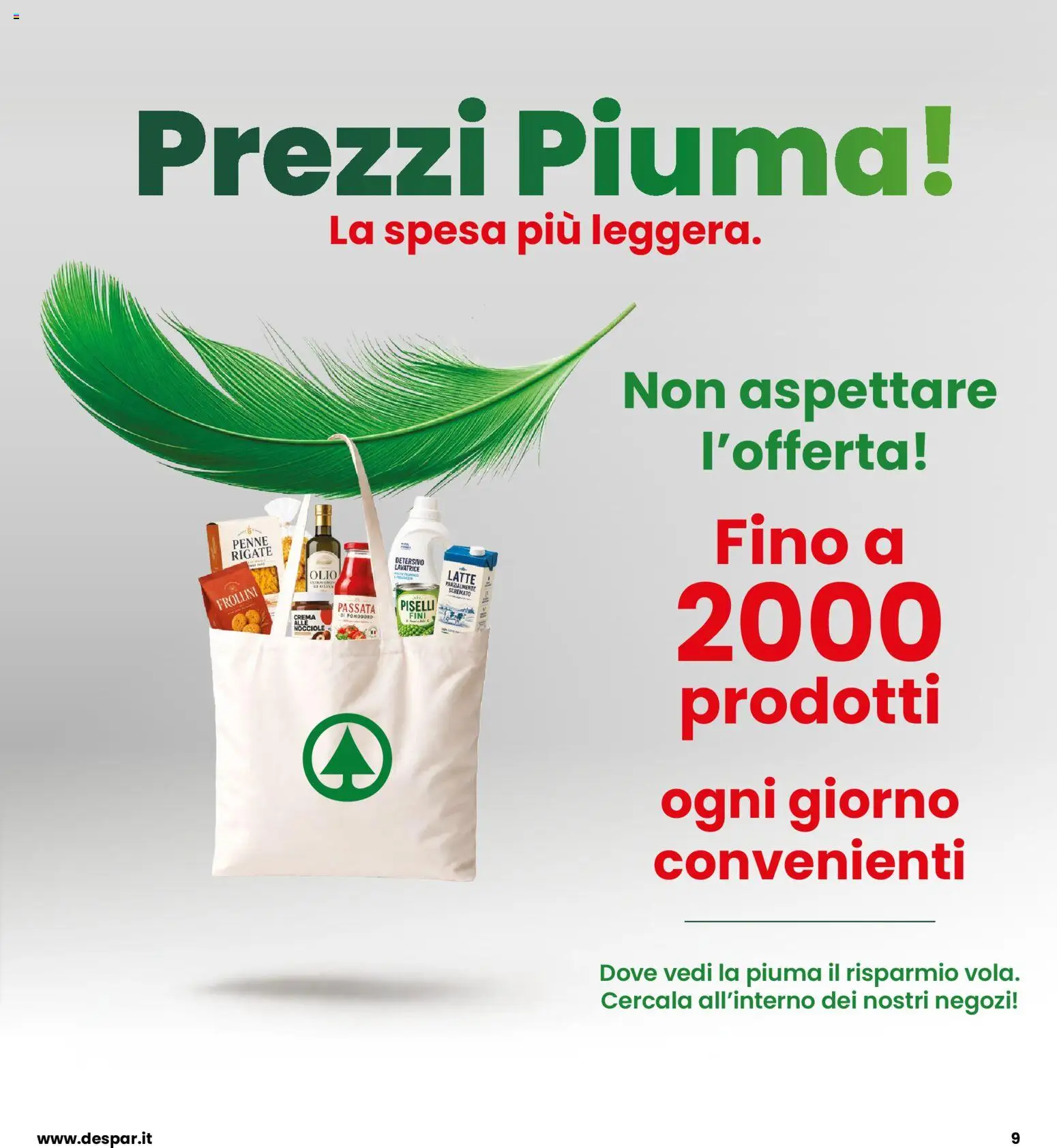 Anteprima dell'opuscolo Interspar volantino Capri dal negozio Interspar valido da 22/10/2026 - Crema, Lavatrice, Latte, Piselli, Olio, Penne, Nocciole, Frollini