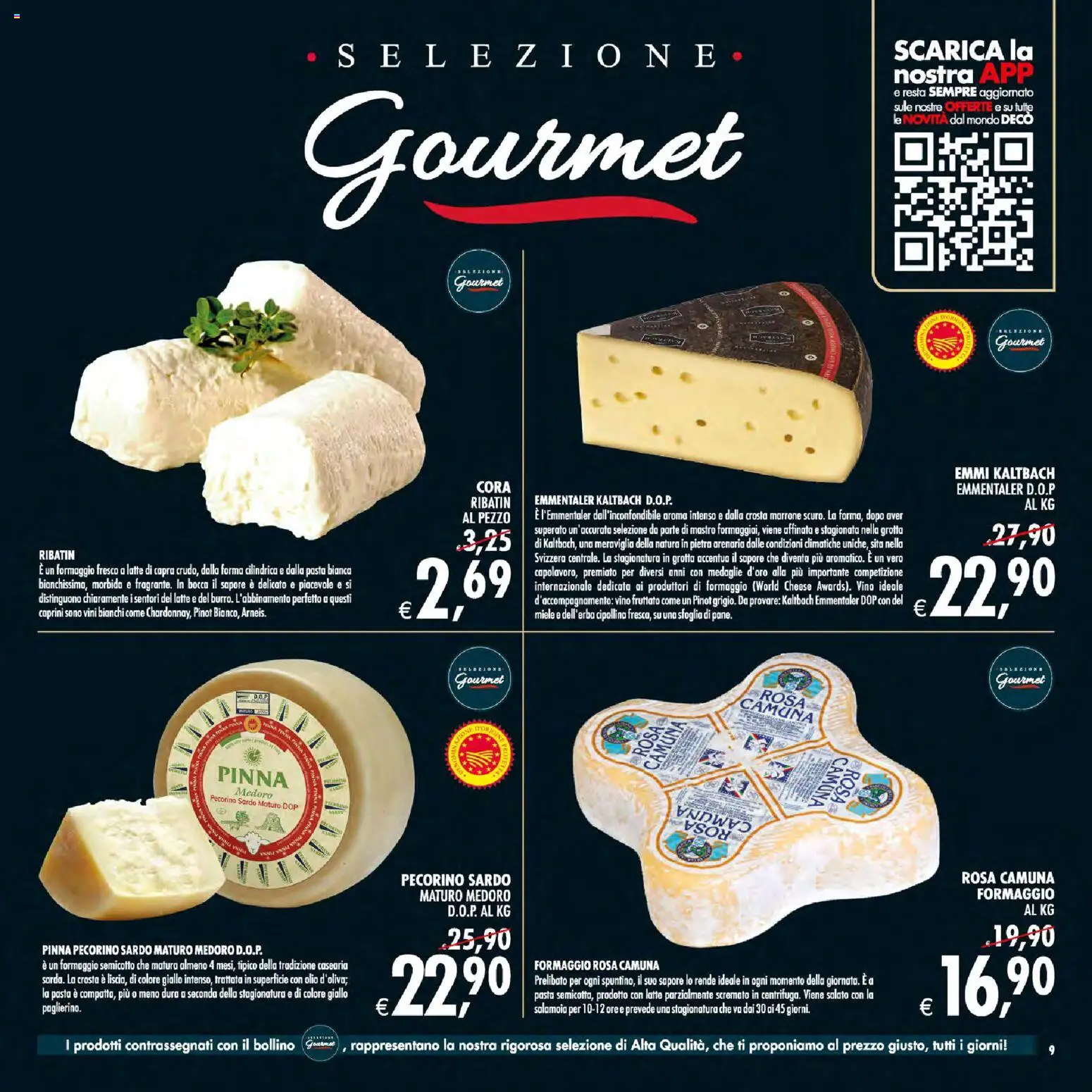 Anteprima dell'opuscolo Decò volantino Gourmet Sicilia dal negozio Decò valido da 01/09/2026 - Pasta, Vino, Miele, Latte, Formaggio, Olio, Pecorino, Formaggio fresco