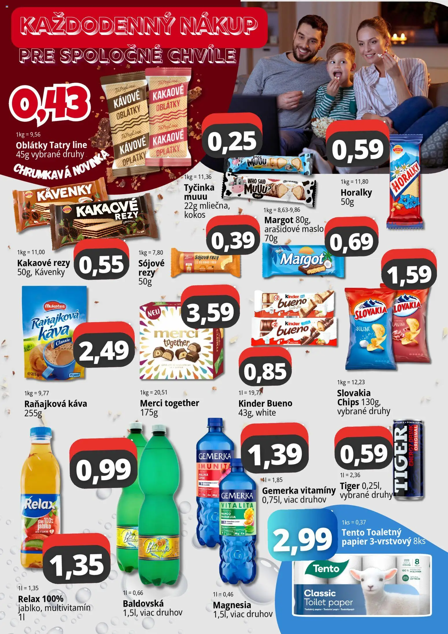 Náhľad CBA Komfos letáku platného od 01.09.2026