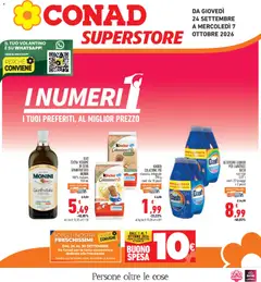 Anteprima dell'opuscolo Conad volantino Superstore Piemonte dal negozio Conad valido da 24/09/2026
