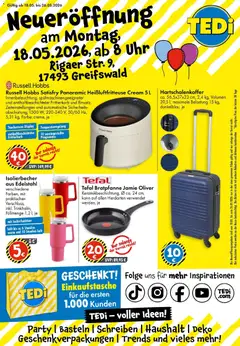 Vorschau von dem Prospekt des Geschäftes TEDi, gültig ab dem 18.05.2026