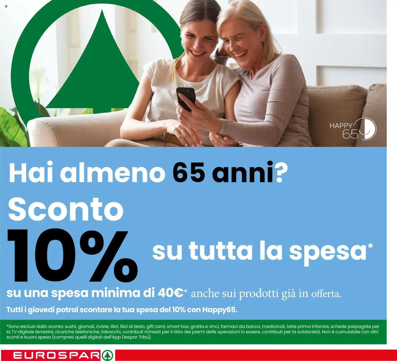 Anteprima dell'opuscolo Eurospar volantino Melegnano dal negozio Eurospar valido da 29/10/2026 - TV, Latte, Libri