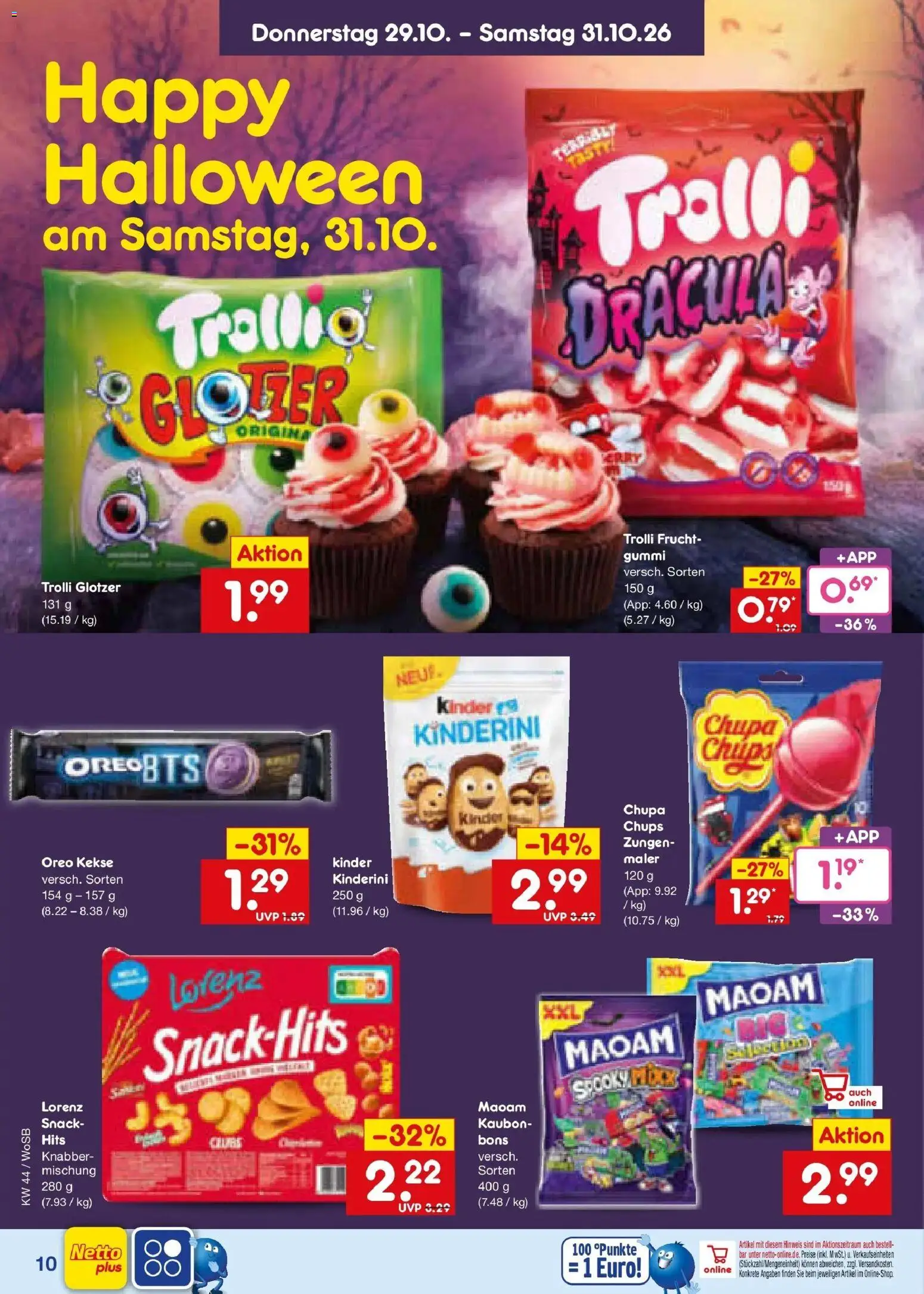 Vorschau von dem Prospekt des Geschäftes Netto Marken-Discount, gültig ab dem 26.10.2026