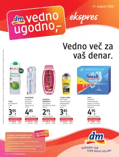 Predogled kataloga iz trgovine DM Drogerie Markt veljaven od 17.08.2026